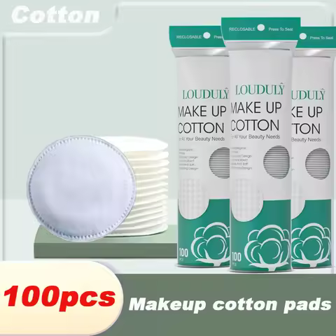 Cotton makeup Pads Disposable Clean Cotton Face Nail Polish Remover Round Soft Face Cleansing Remove