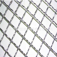 2mm Wire Diameter Steel Wire Mesh Diameter 10 * 10mm Rolled Braided Steel Wire Sieve Wire Filter Mes