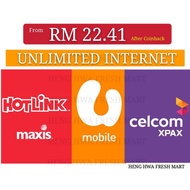 Sim Cards CELCOM Prepaid Sim Card/Celcom Unlimited Internet Sim Card/Celcom Xpad/Celcom Prepaid/Celc