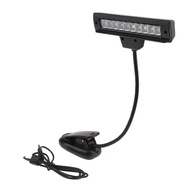 USB Rechargeable Music Stand Light 10 Bright LED,Nightstand Lamp Desk Reading Lamp Easy to Use