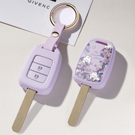 Honda City Jazz Civic FB Accord 2013 2015 Car Key Case Cover Sarung Kunci Kereta TPU Protection car 