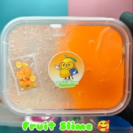 Clear Fruit Slime 250gr by YanYan_Slime Slime for Kids Fluffy Slime