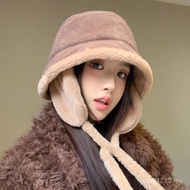 Plus Hat Big Head Lei Feng Casual Cycling Fleece Ear Protection Windproof Hat Warm Autumn Winter Out