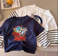 Tom and Jerry 兒童長袖T恤