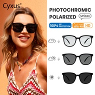 Cyxus Photochromic Polarized Sunglasses Women Men UV400 Protection AntiGlare Color change Shade 1711