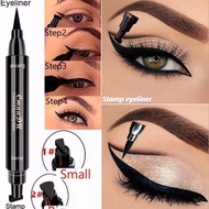 Waterproof and sweat proof big head eyeliner pen Black quick drying printing eyeliner pen Makeup big
