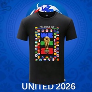 FIFA World Cup 2026 Popular player printed short sleeved shirt S-5XL 100-150CM #03