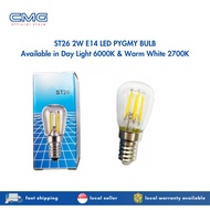 LED PYGMY BULB 2W ST26 E14 | Warm White 2700K Day Light 6000K