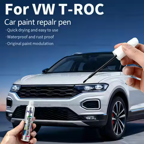 Car Paint Repair Pen For Volkswagen T-ROC Touch Up Scratch Remover DIY Auto Accessories Blue A5W Blu