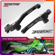 Pivot Brake Clutch Levers For KAWASAKI KDX200R KDX220R KDX250 Motorcycle Accessories Handle Dirt Bik
