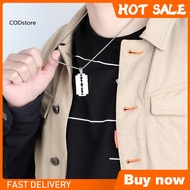 KDCOD* Fade-resistant Charm Necklace Blade Pendant