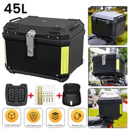 Top Box Motorcycle 45L Lock ABS Box Motorcycle Top Box 45L Waterproof ALUMINIUM PREMIUM LOCK Box