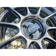 FLOW FORMING Wheels THAILAND TC105X Sport Rim - 17x8J 4x100 ET35 - Hyper Black - READY STOCK