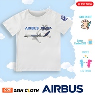 AIRBUS BELUGA XL Airplane Kids T-Shirt AIRBUS Airplane Print Kids T-Shirt/