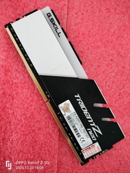 RAM 8GB  DDR4 G.SKILL TRIDENT Z RGB บัส3200MHz ใช้งานปกติ