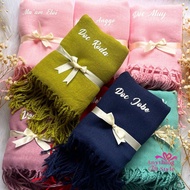 PERSONALIZED SHAWL | Birthday, Debut, Wedding, Baptism, Corporate Gift Ideas