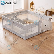 Baby Playpen Protective Fence Baby Playpen Foldable Playpen Safety Crawling Mat Xiangwuwu.Sg