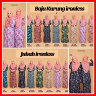 Baju Kurung &amp; Jubah Ironless | Bf Friendly | Asyiraa 39 &amp; Jasmine 19 By Dsofea