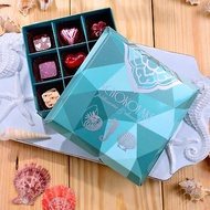 巧克力雲莊-海洋微風禮盒-手工含餡巧克力(情人節禮物)