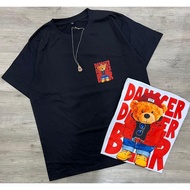 Kemeja-t lengan pendek, untuk wanita dan lelaki, Street Shirt fashion, bergaya baju iron maiden remp