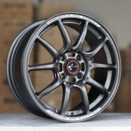 RAXER SR55X 15X6.5 4H100 ET40 Flow Forming New Car Sport Rim Flow Forming 5.4KG