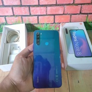 REDMI NOTE 8 4/64 SECOND BEKAS GARANSI RESMI