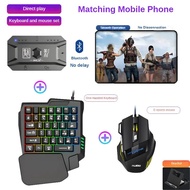 M1 Pro Mobile Controller Gaming Keyboard Mouse Converter BT V5.0 Programmable Adapter Support IOS An