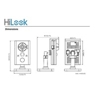 HILOOK CCTV IPC-C200-D/W 2.8MM 960P INDOOR
