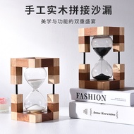 Wooden Hourglass Timer 30 Minutes Time Hourglass 30 Minutes Ornaments Hourglass Timer