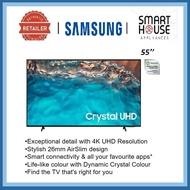 FREE SHIPPING  [2022] Samsung 55BU8000 Crystal UHD 4K Smart TV 55