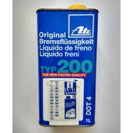 ATE TYP200 Dot4 Synthetic Brake Fluid, 1 Liter.