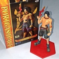 【航海王 DX 人物 ACE 艾斯 公仔 日版 金證】ONE PIECE 景品 PORTGAS D的稱號 II 火拳