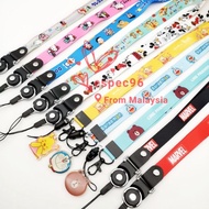 Espec Universal 2 in 1 Cell Phone Neck  & Hand Lanyard (Cartoon)