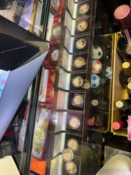 精制 1975-1986 訪港系列金幣 14全 香港訪港金幣 生肖金幣。鼠 牛 虎 兔 龍 蛇 馬 羊 猴 雞 狗 豬