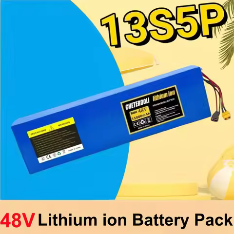 13S5P 48V 15Ah 18650 Lithium ion Battery Pack High Capacity 15000mah For Kugoo X1 JOYOR F5S+/G5/GS5/
