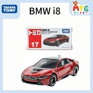 Scale: 1/61 BMW i8 Tomica Takara Tomy 17 Die-Cast Model Original Malaysia Ready Stock 860006