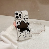 Cute Puppy Star Mirror Phone Case For OnePlus 15 15R 13T 13S Turbo 6 6V Ace 6 6T 5 Racing Ultra Nord