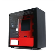 Tecware Nexus M Black Red Tempered Glass Micro ATX Chassis