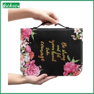 Waterproof Bible Case Bible Case Bible Carrying Bag with Handle Waterproof Zipper Closure Wear-resis