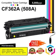 Compatible HP CF362A (508A) Yellow LaserJet Toner Cartridge for Colour LaserJet Enterprise M553dn/M5