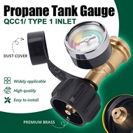 Universal Propane Gas Tank Adapter Converts POL Tanks Service Valve to QCC/Type1 Gases Cylinder Conn