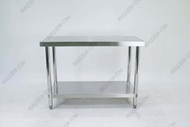 โต๊ะแตนแสลส โต๊ะครัวแตนแสลส 60x120x80cm Strainless 100%