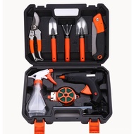 Hardware Toolbox Gardening Gardening Tool Combination Set Electric Heating Glue Gun Set Garden Plant
