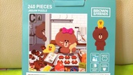 拼圖 Puzzle 連框，Line friends Jigsaw Puzzle + Frame (全新)