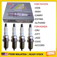 New Original (4PCS) IZFR6K13 6774 Iridium Platinum Spark Plugs for Honda Fit （07-13） Accord （03-07） 