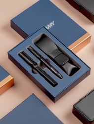 LAMY 雙入筆套禮盒  (鋼筆+原子筆) / Al star  恆星系列-古銅金