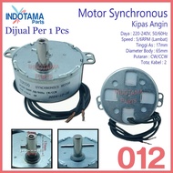Fan motor dynamo /sychronous rotary motor 5/ 6 RPM