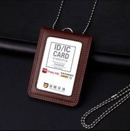 [FAST SHIPPING 🇲🇾] FBI Card Holder/ Id Holder Magnet/ ID Holder Magnet with steel ball chain lanyard