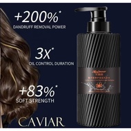 500ml Caviar Cleansing & Moisture Shampoo/Conditioner Caviar Keratin Hair Mask/Caviar Shower Gel Ami