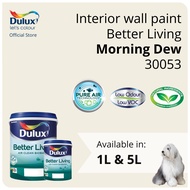 Dulux Interior Wall Paint - Morning Dew (30053) (Better Living) - 1L / 5L
